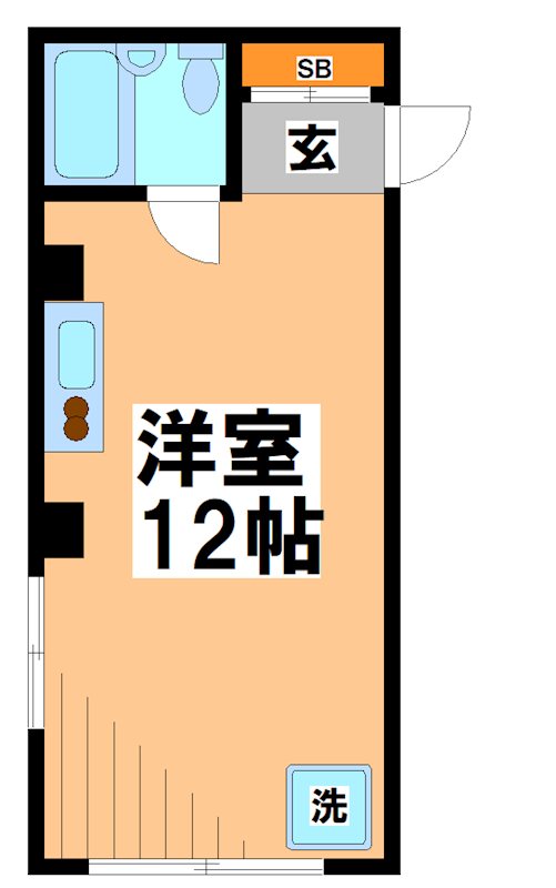第2恩田ビル  間取り