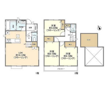 Kolet飛田給 間取り