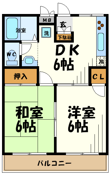 エランドール  間取り