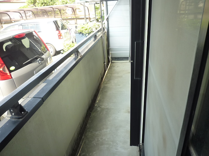 リバーサイドハイツリー ベランダ