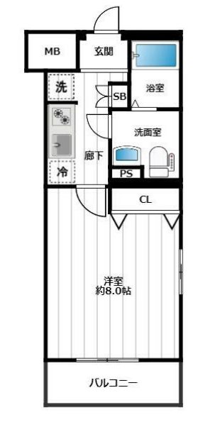 レディアス調布国領 間取り