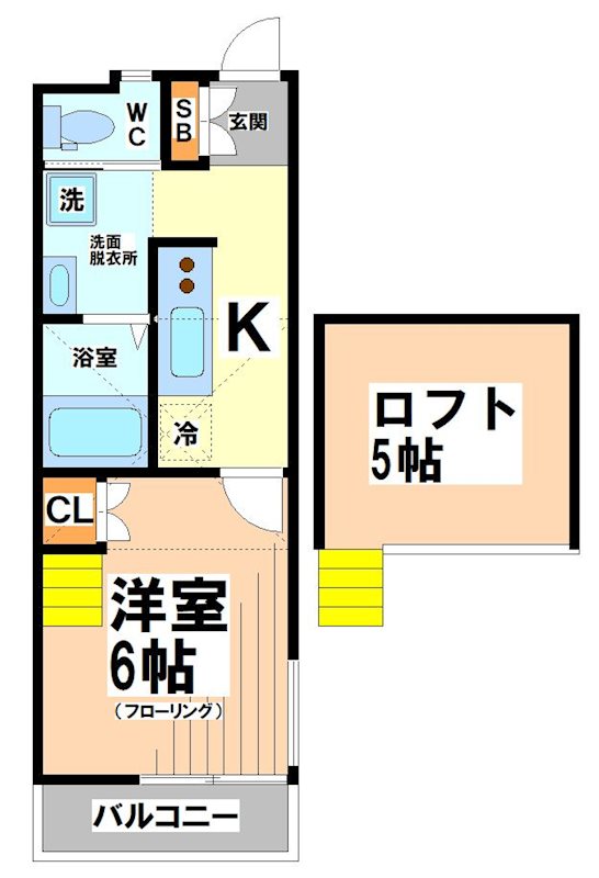 ルーチェ桜上水 間取り