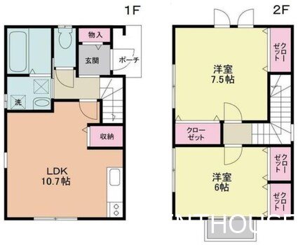 NICO菊野台  間取り
