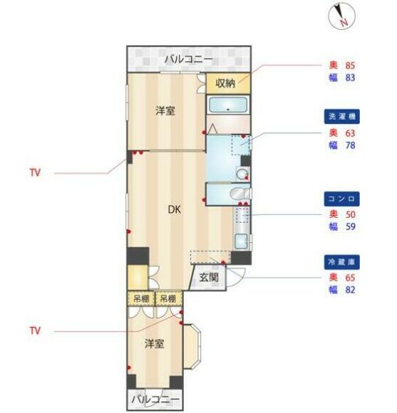 アムールビル 間取り