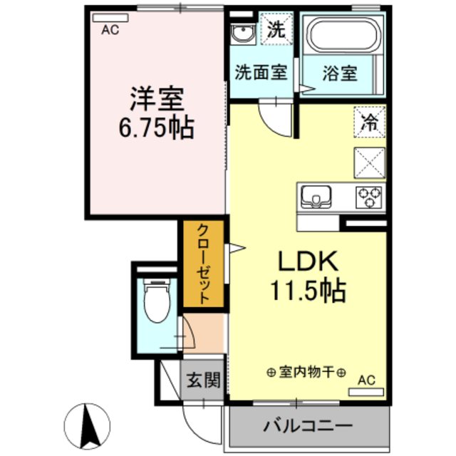 トレフィーリャ  間取り
