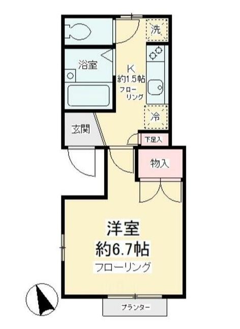 フレンドリーコート  間取り