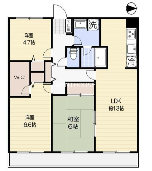 ウッディー遠藤  間取り