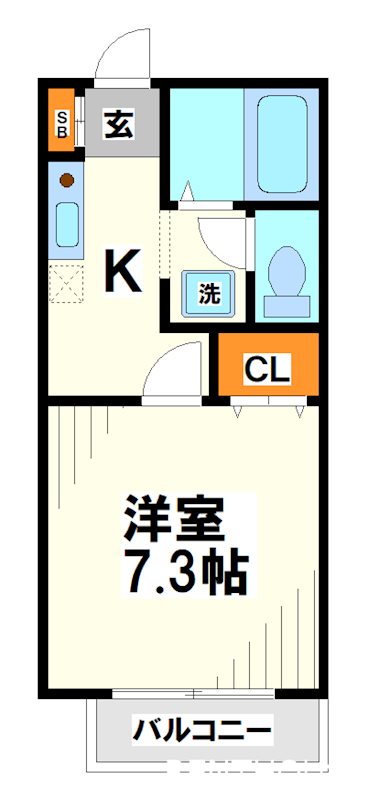 サンクレスト  間取り