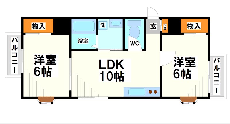 ラフォーレ富士 間取り