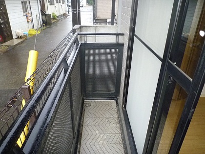 ボヌールあさひ   ベランダ