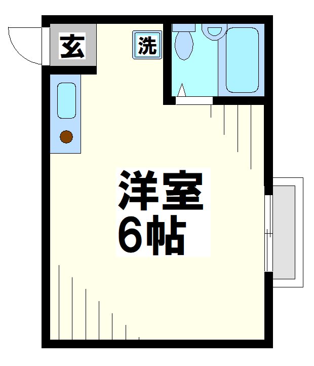 サニーハイム   間取り