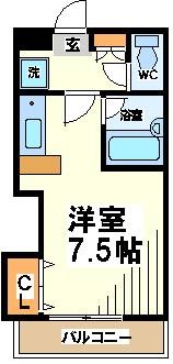 ディファレンス調布  間取り図