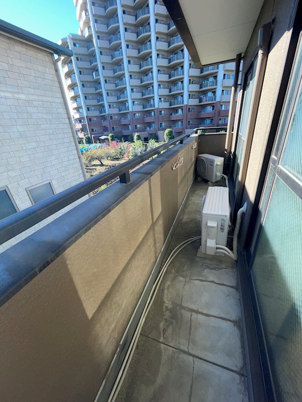 ハイムクレセント  ベランダ