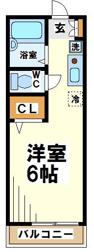 めぞんあやめ   間取り