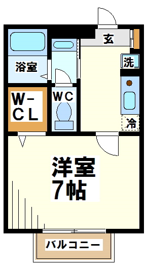 エスぺランサシマ   間取り