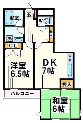 アブニール調布 間取り