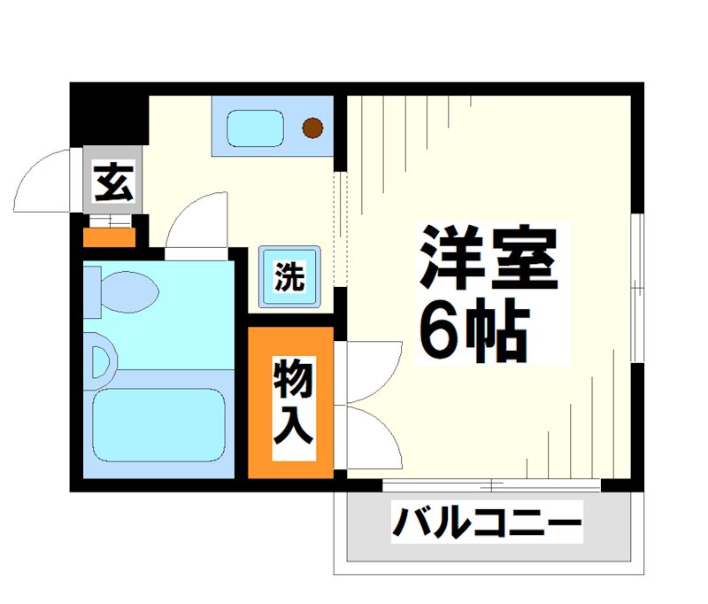 メゾン御塔坂 間取り