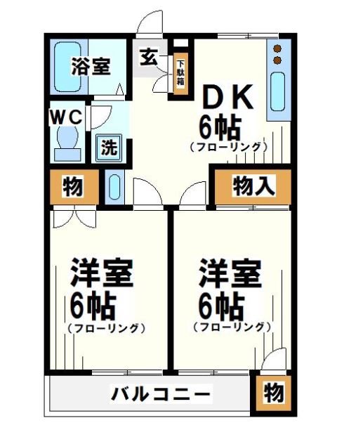 メイプルヒルズ    間取り