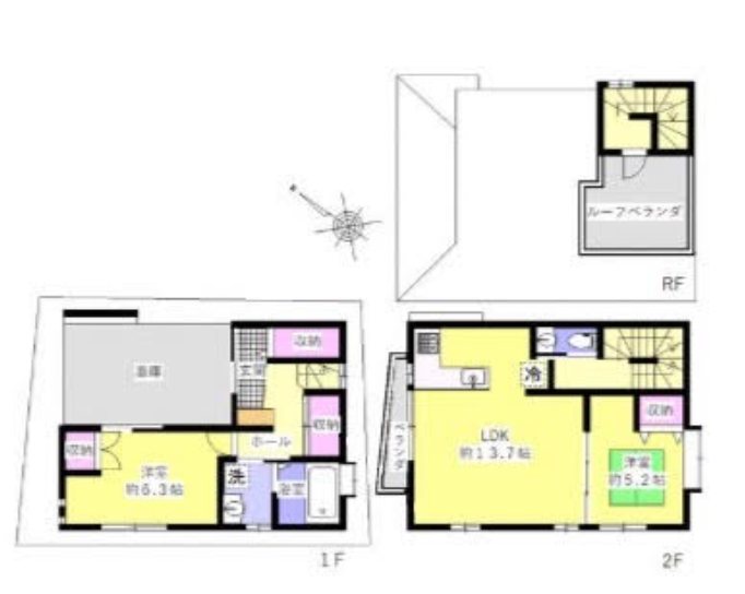 浅5村田邸 間取り