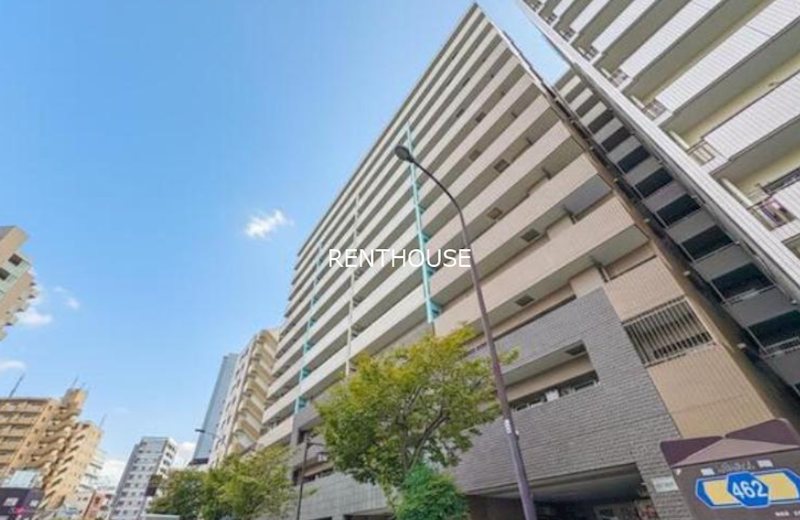 クレストフォルム浅草グランドステージ ベランダ