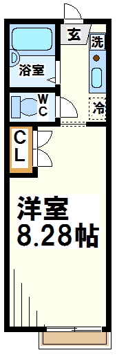 リライズ国領   間取り