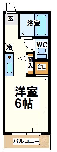 YSヴィラ調布   間取り