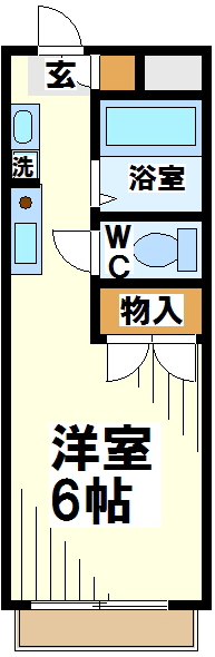 シャルマン64   間取り