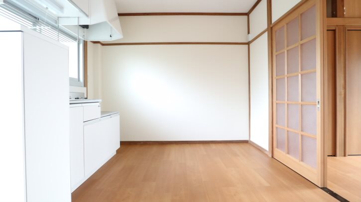 柿木マンション    リビング