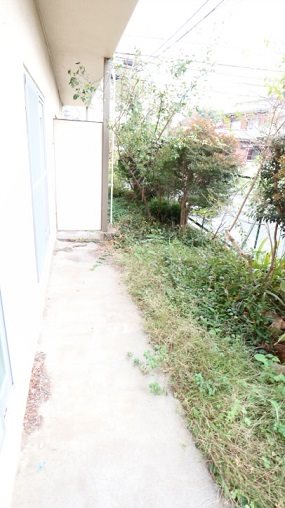 柿木マンション    ベランダ