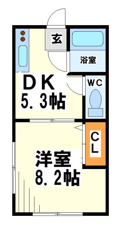 コーポグリーンロー 間取り