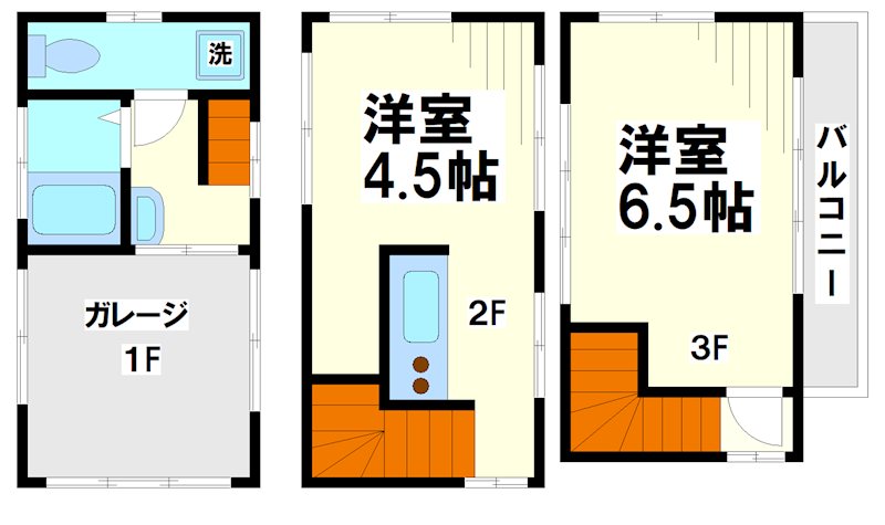 押上貸家  間取り