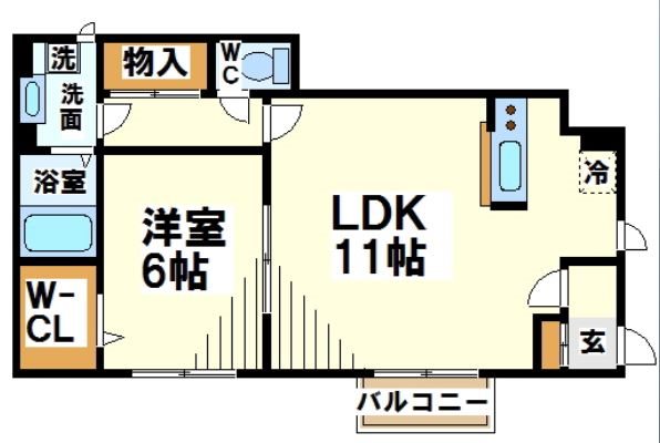 グレイスフルＫ  間取り