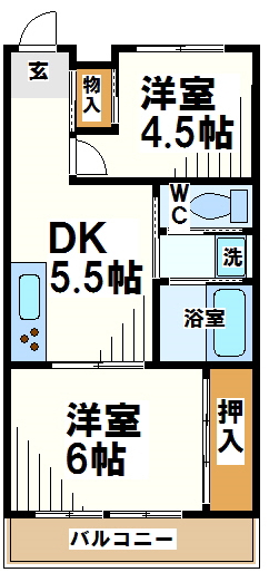 カーサグリーンプラザ  間取り