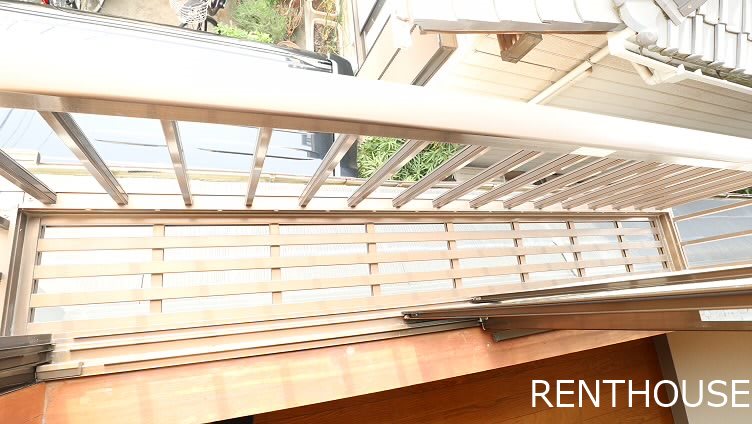 ヴィラハイム   ベランダ