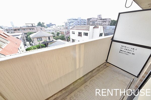 ファインコート西つつじヶ丘   ベランダ