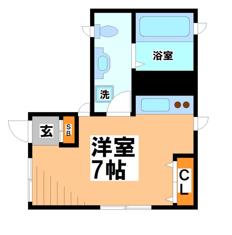 トゥプレ   間取り