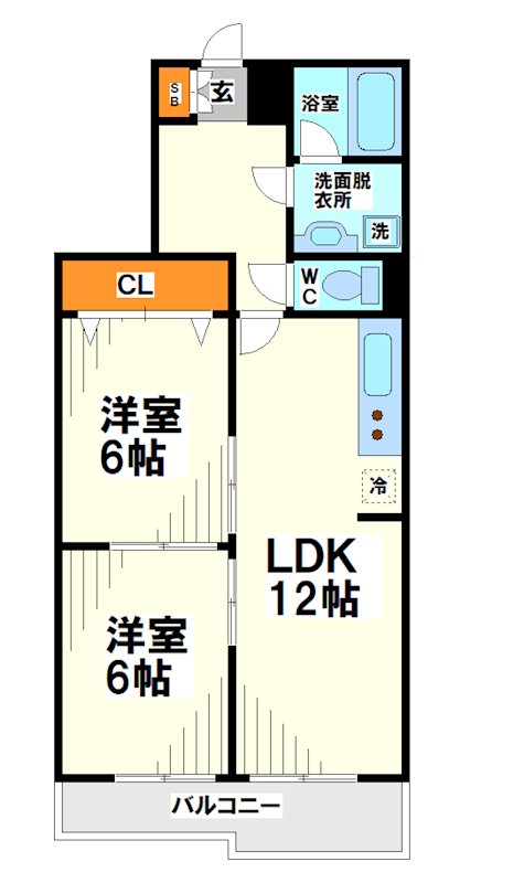 モンテフレンテ  間取り