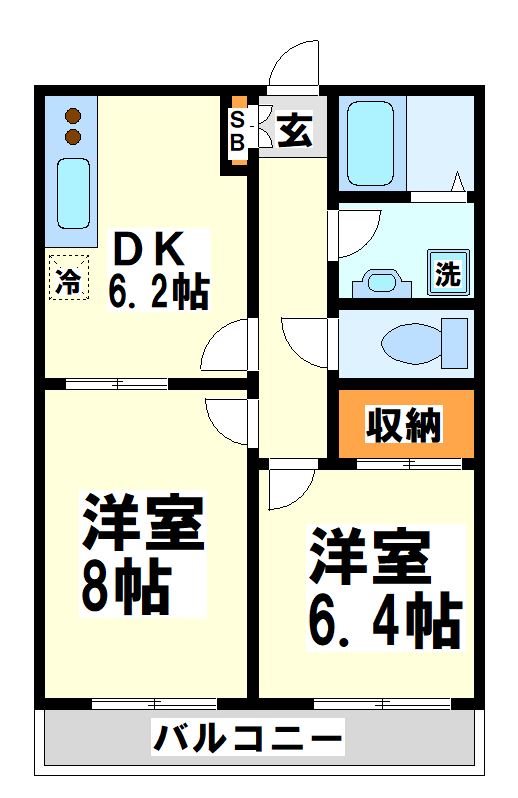 パークヒルズ狛江    間取り