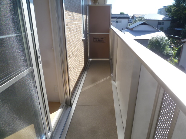 シャテニエ調布 ベランダ