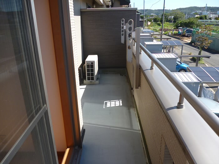 トリリオン ベランダ