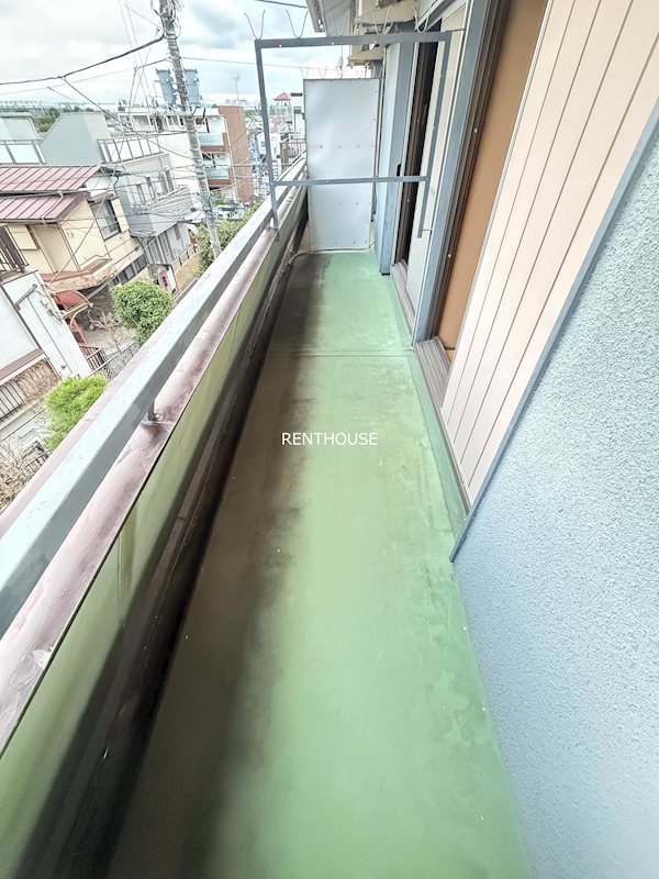 宮城荘    ベランダ