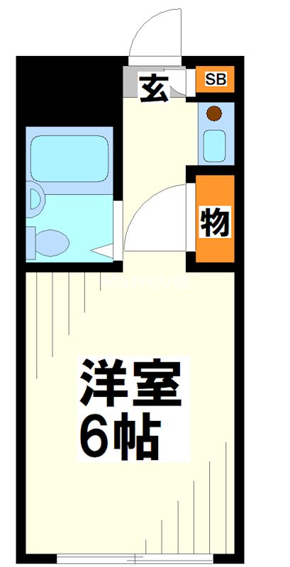 ハイツハセガワ  間取り