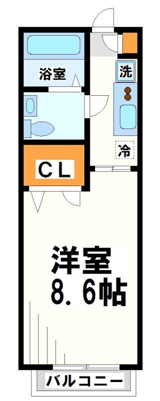 クラインブルーメⅡ   間取り