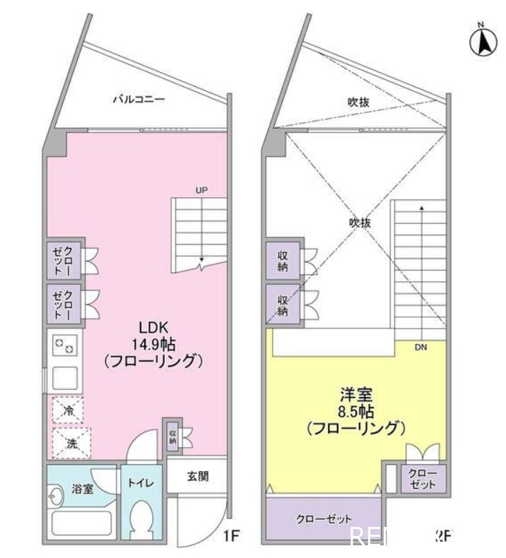 ラフィーノ多摩川   間取り