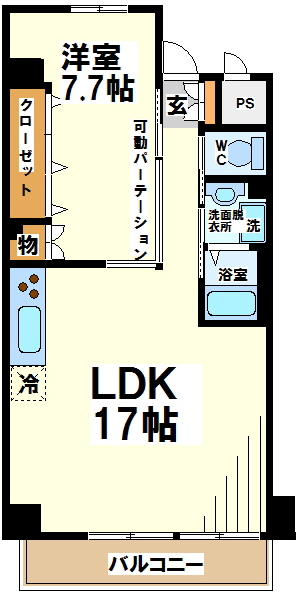 リッツコート   間取り