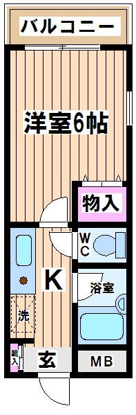 アルブル  間取り