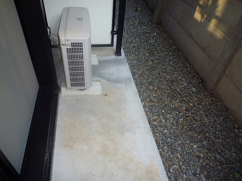 レジデンスハーベスト  ベランダ