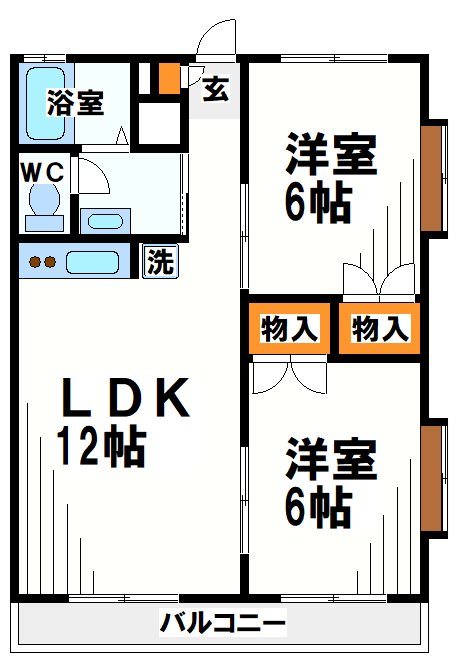 アーバニティーつつじヶ丘   間取り
