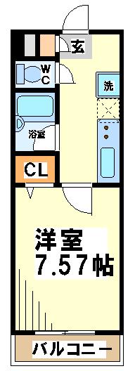 シェファーズパーズ   間取り