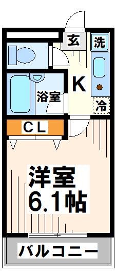 ガーデンホーク  間取り
